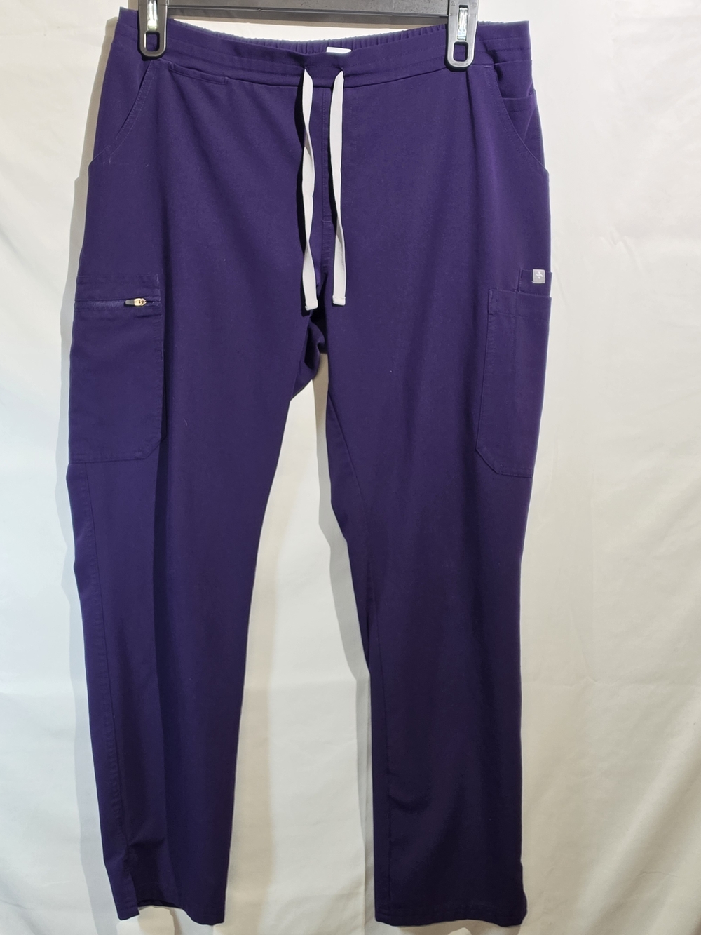 Women's FIGS Yola Skinny Cargo Scrub Pants — Size L